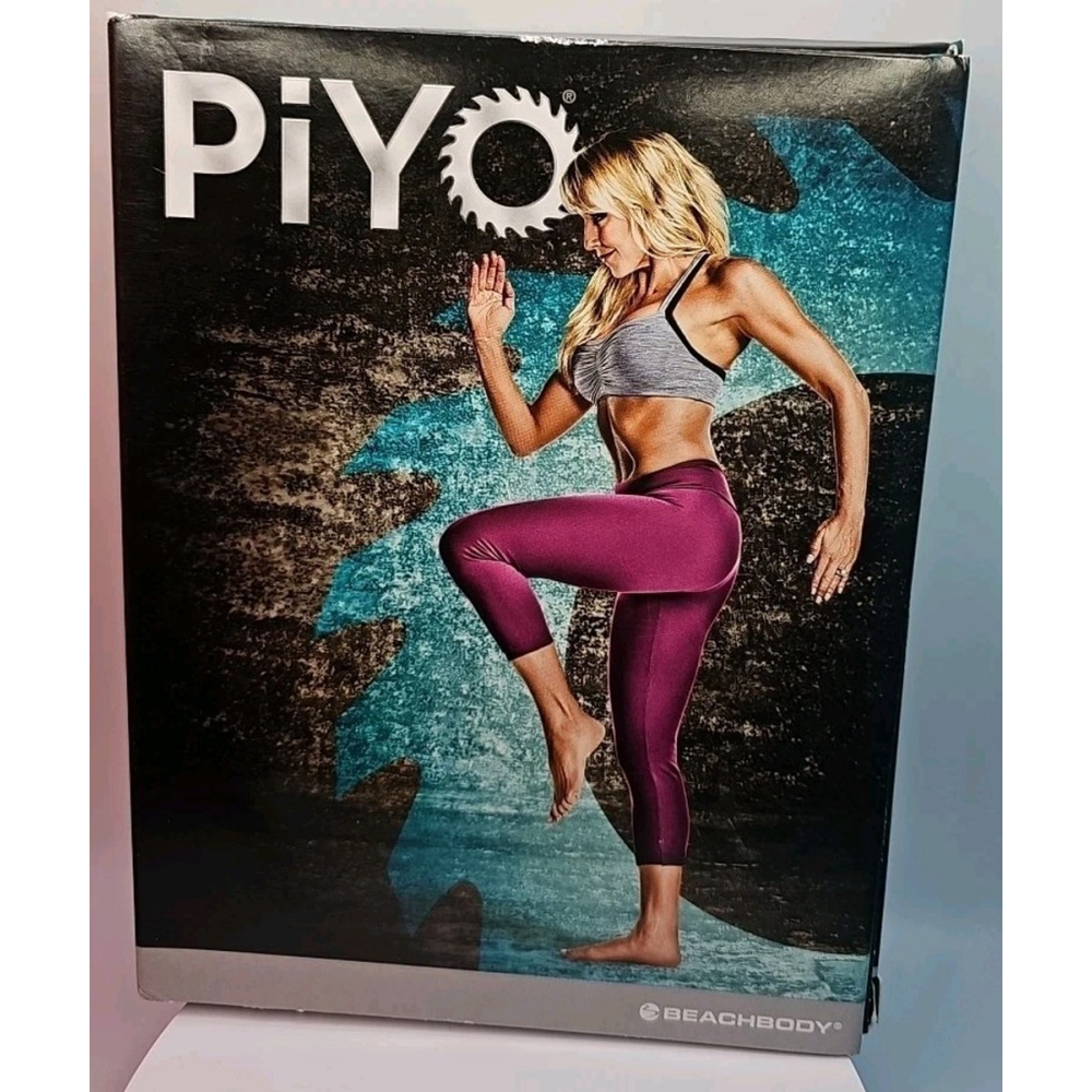 Piyo Workout DVD 3 Discs With Calendar, Quick Start Guide & Inserts